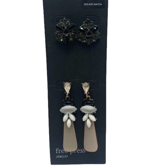 NWT Free Press Earring Set - Picture 1 of 5